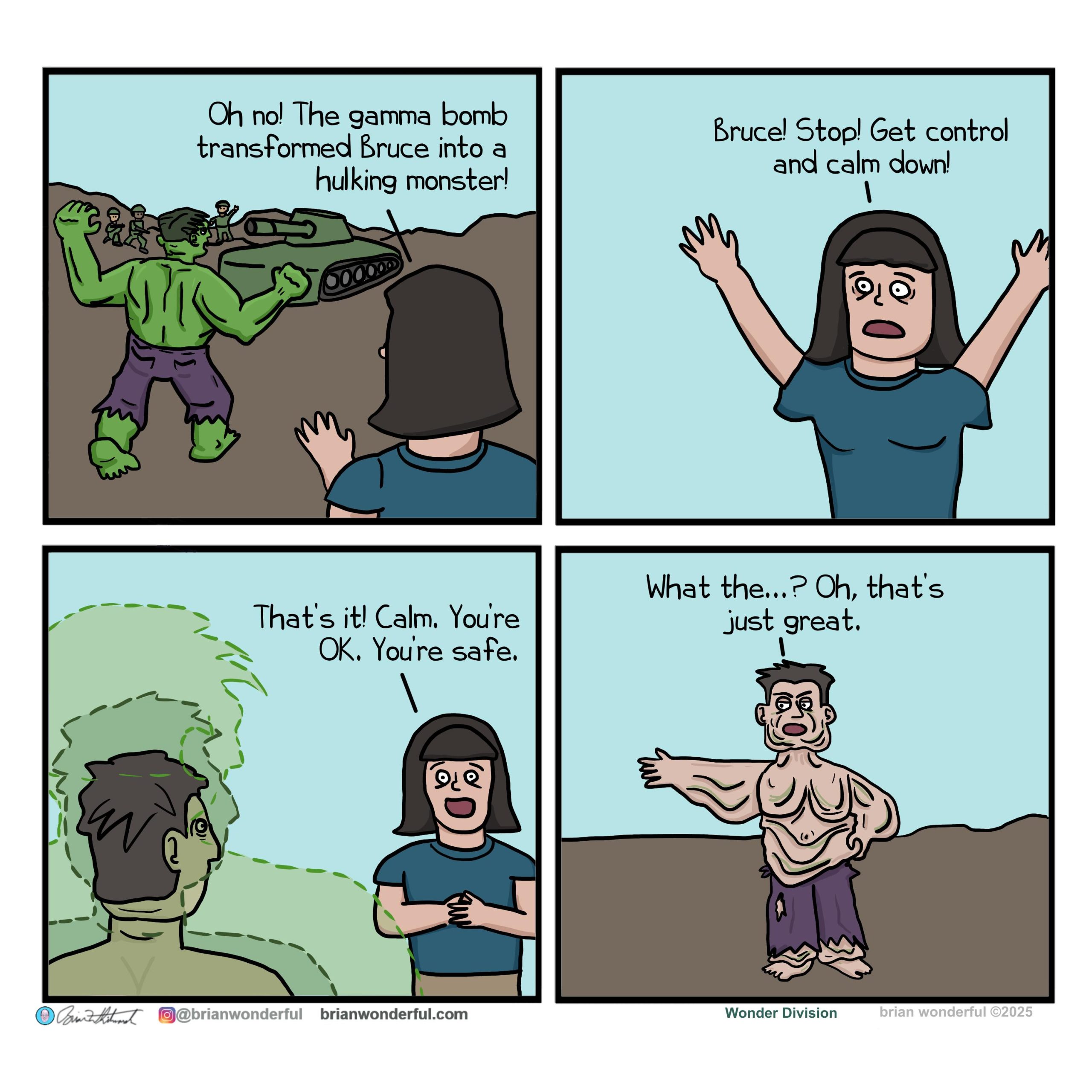 Superhero Drawbacks [OC]: Hilarious Challenges and Flaws of Our Favorite Comic Book Heroes